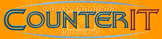 CounterIT - Csúcstechnológia/State-of-the art